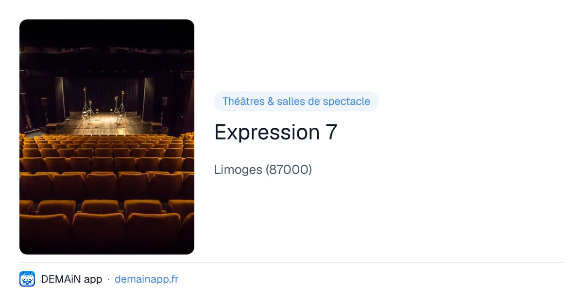 Expression 7 — Limoges
