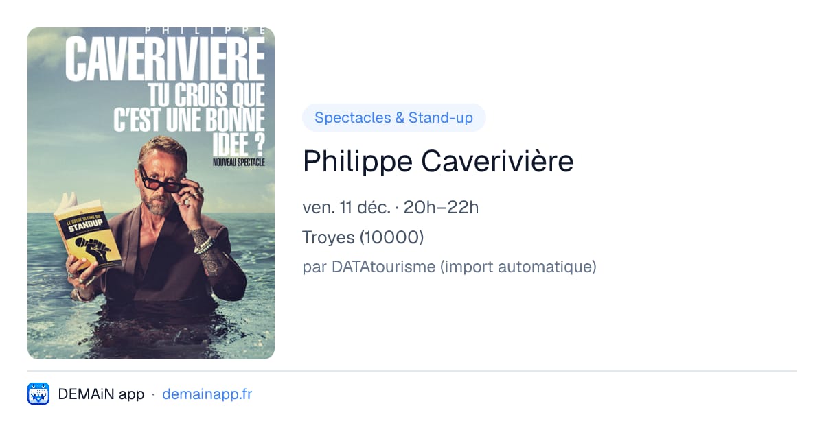 Philippe Caverivière — Troyes