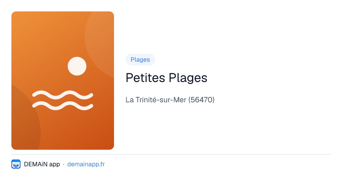 Petites Plages — La Trinité-sur-Mer