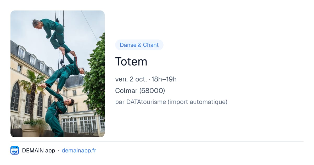Totem — Colmar