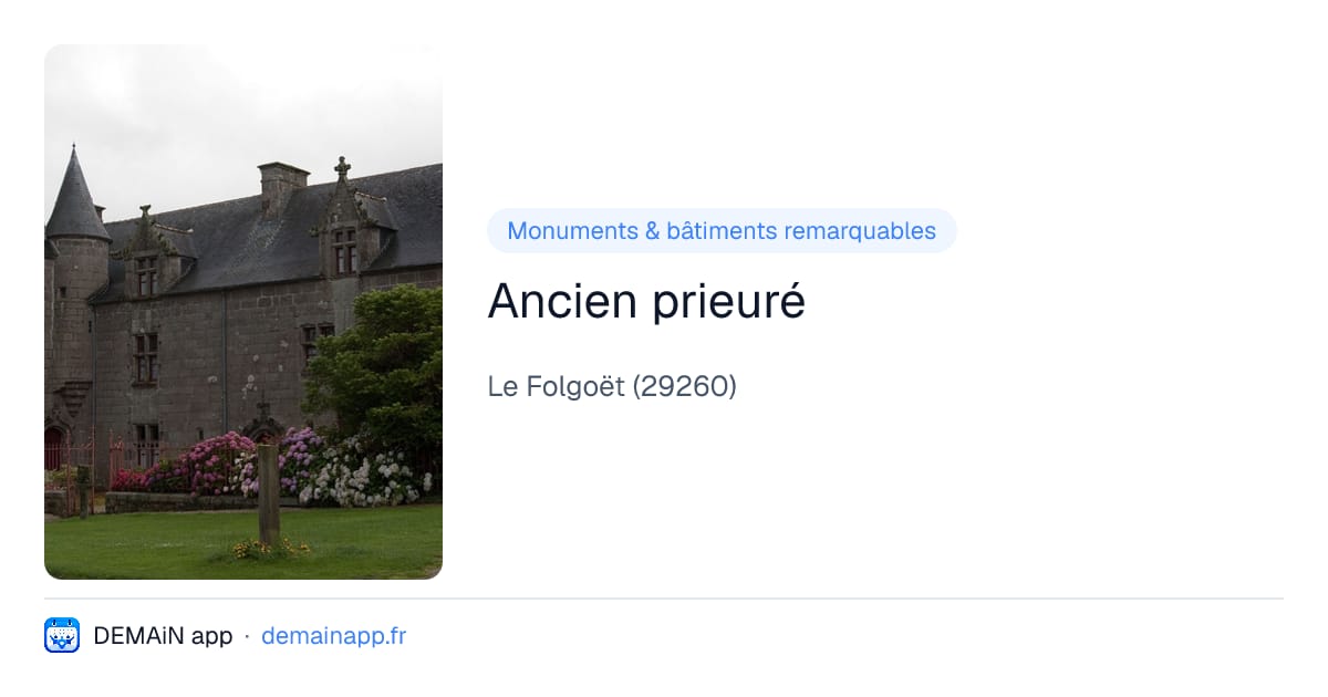 Ancien prieuré — Le Folgoët