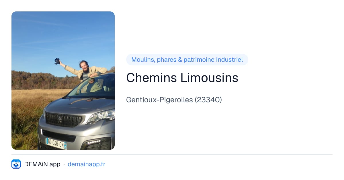 Chemins Limousins — Gentioux-Pigerolles