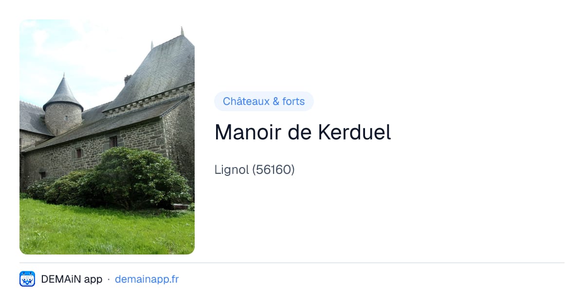 Manoir de Kerduel — Lignol