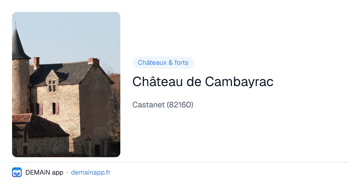 Château de Cambayrac — Castanet