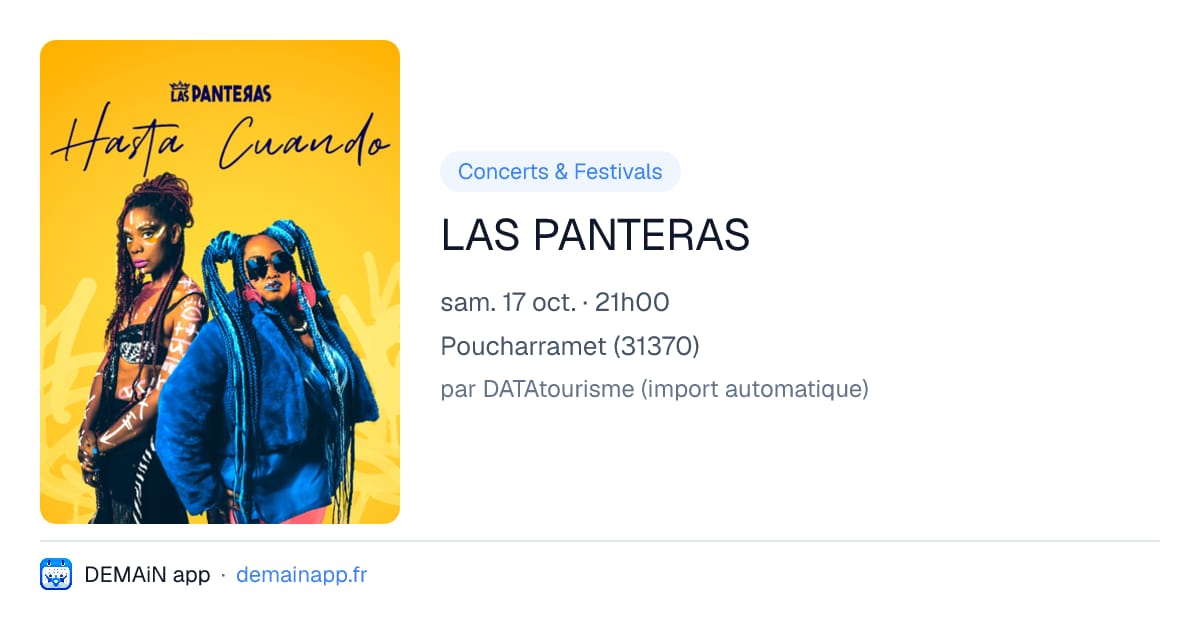 LAS PANTERAS — Poucharramet