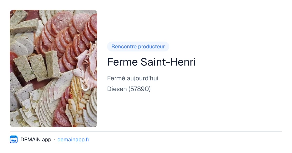 Ferme Saint-Henri — Diesen