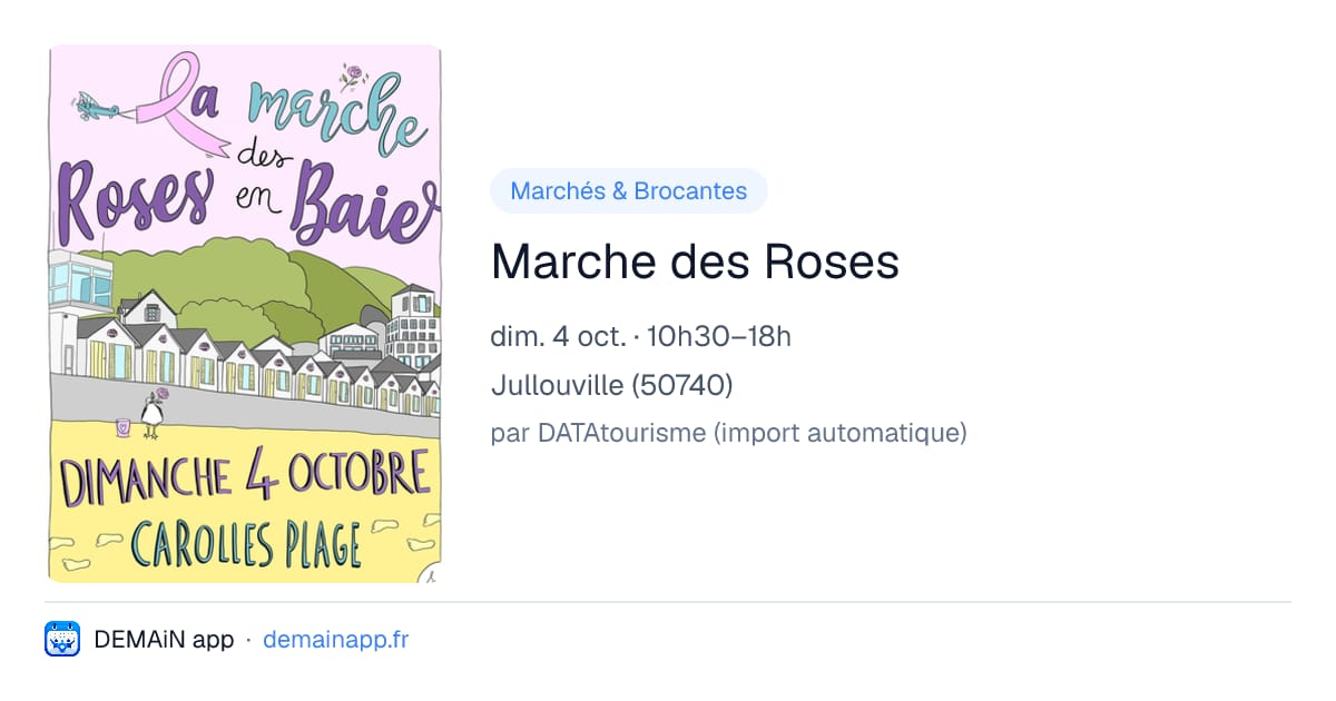 Marche des Roses — Jullouville