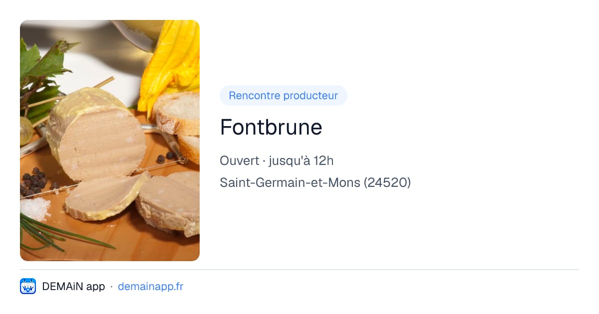Fontbrune — Saint-Germain-et-Mons