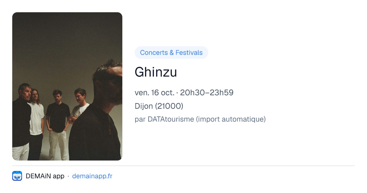 Ghinzu — Dijon