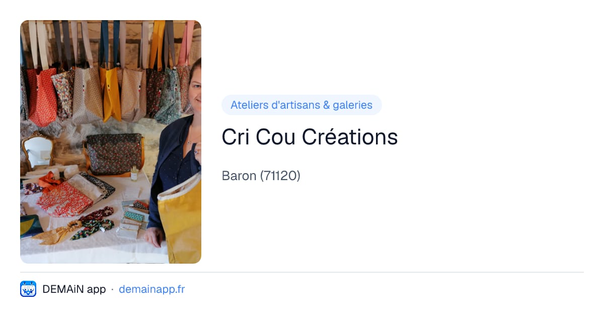 Cri Cou Créations — Baron