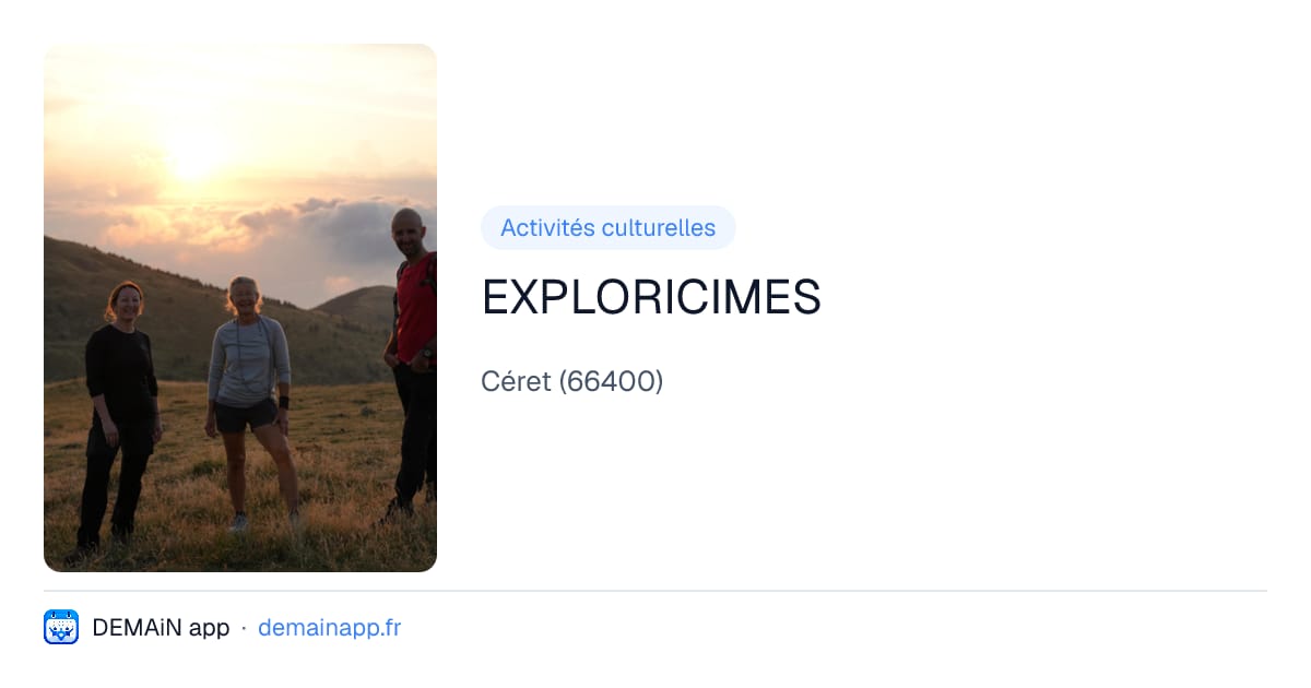EXPLORICIMES — Céret