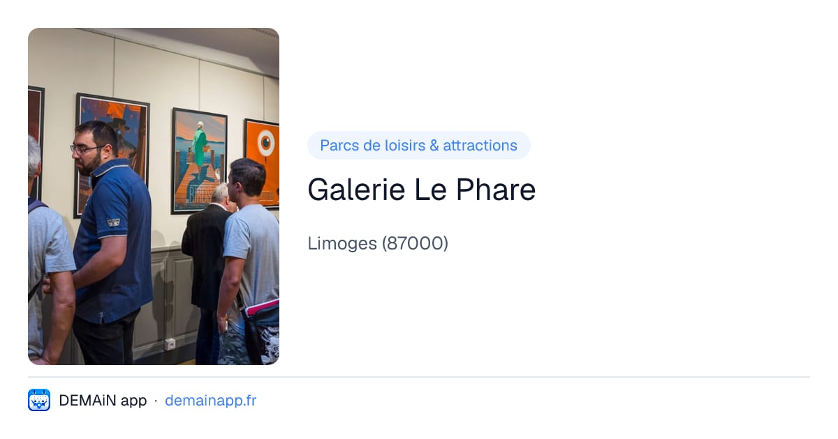 Galerie Le Phare — Limoges