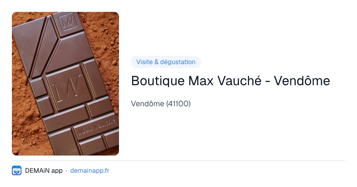 Boutique Max Vauché - Vendôme — Vendôme