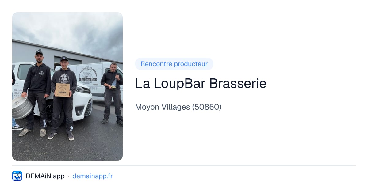 La LoupBar Brasserie — Moyon Villages