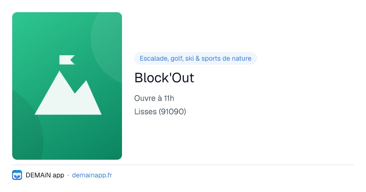 Block'Out — Lisses