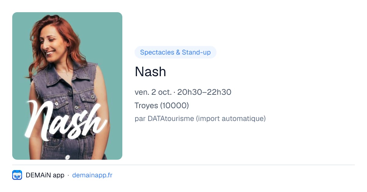 Nash — Troyes