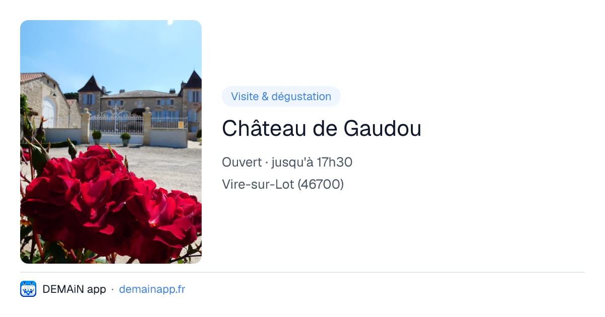 Château de Gaudou — Vire-sur-Lot