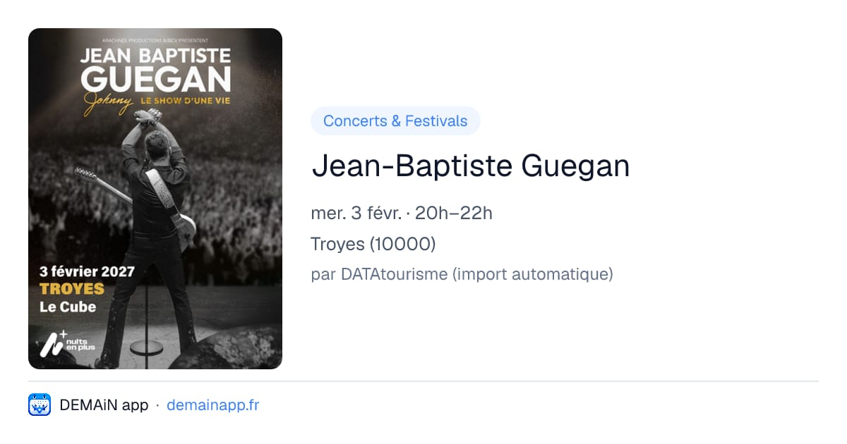 Jean-Baptiste Guegan — Troyes