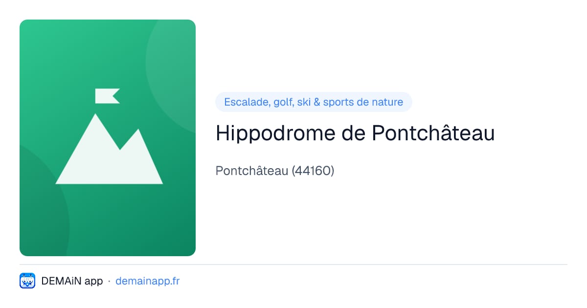 Hippodrome de Pontchâteau — Pontchâteau