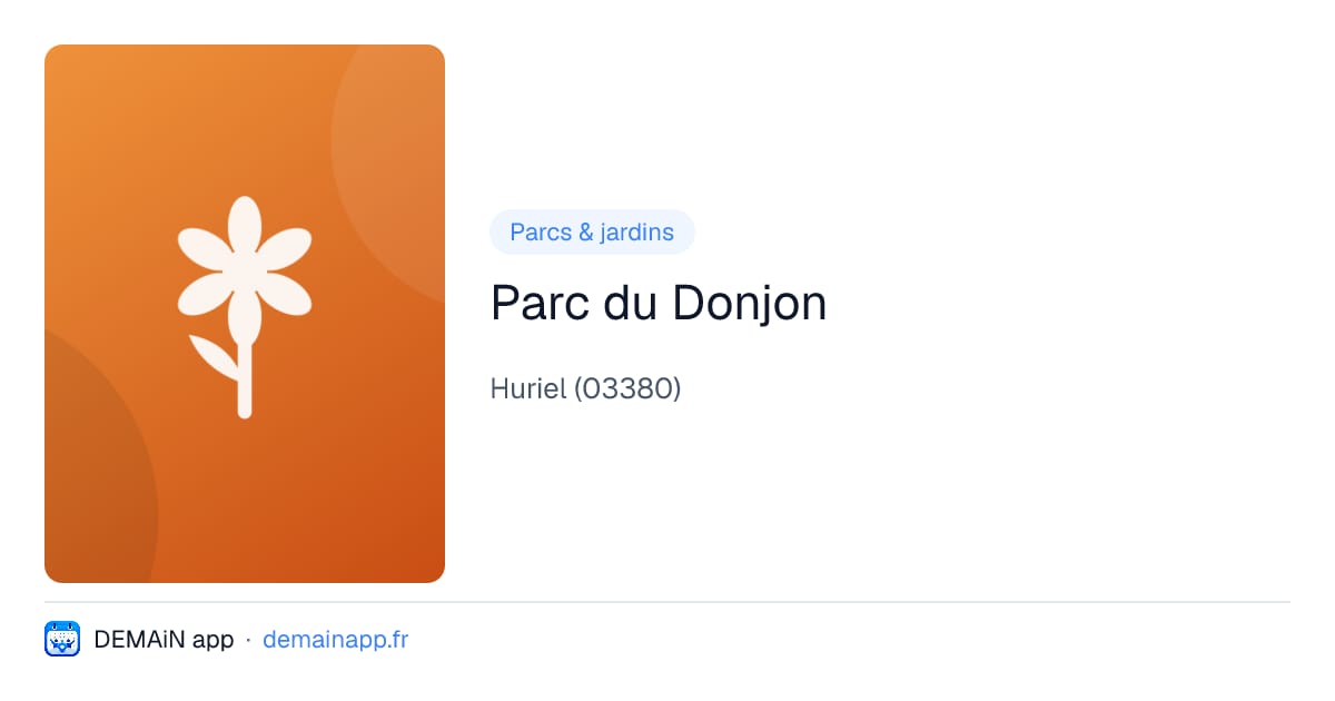 Parc du Donjon — Huriel