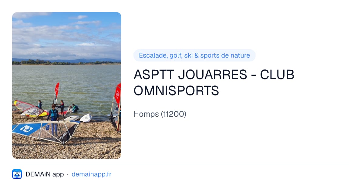 ASPTT JOUARRES - CLUB OMNISPORTS — Homps