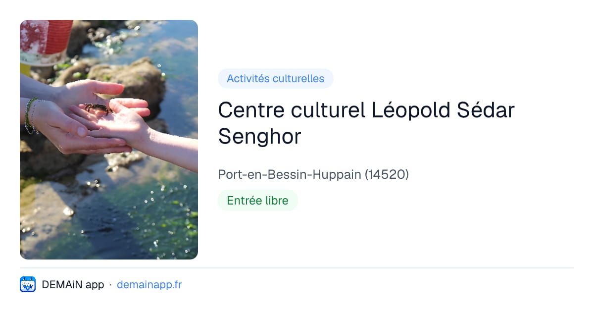 Centre culturel Léopold Sédar Senghor — Port-en-Bessin-Huppain