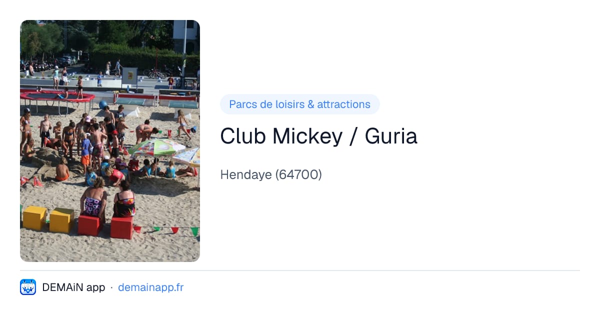 Club Mickey / Guria — Hendaye
