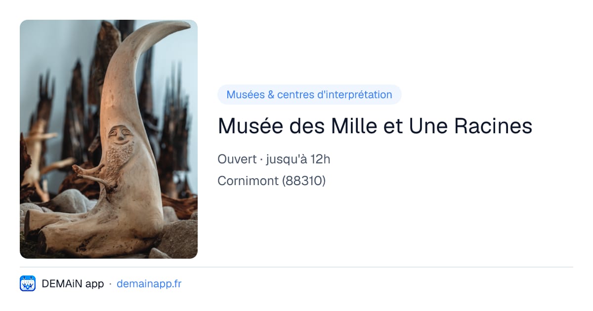 Musée des Mille et Une Racines — Cornimont