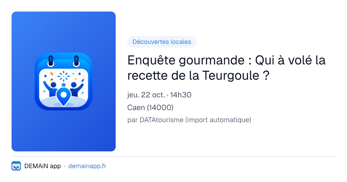 Enquête gourmande : Qui à volé la recette de la Teurgoule ? — Caen