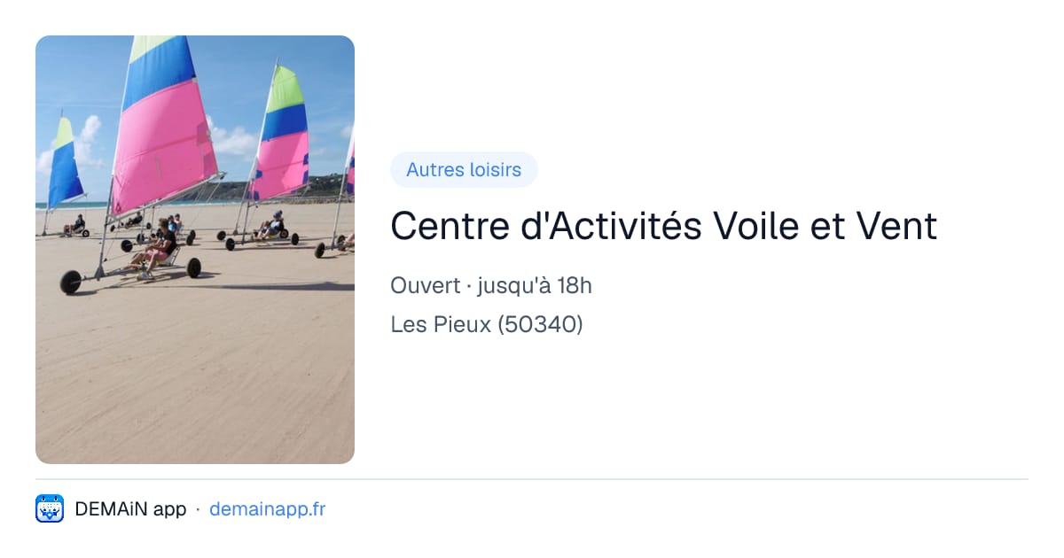 Centre d'Activités Voile et Vent — Les Pieux