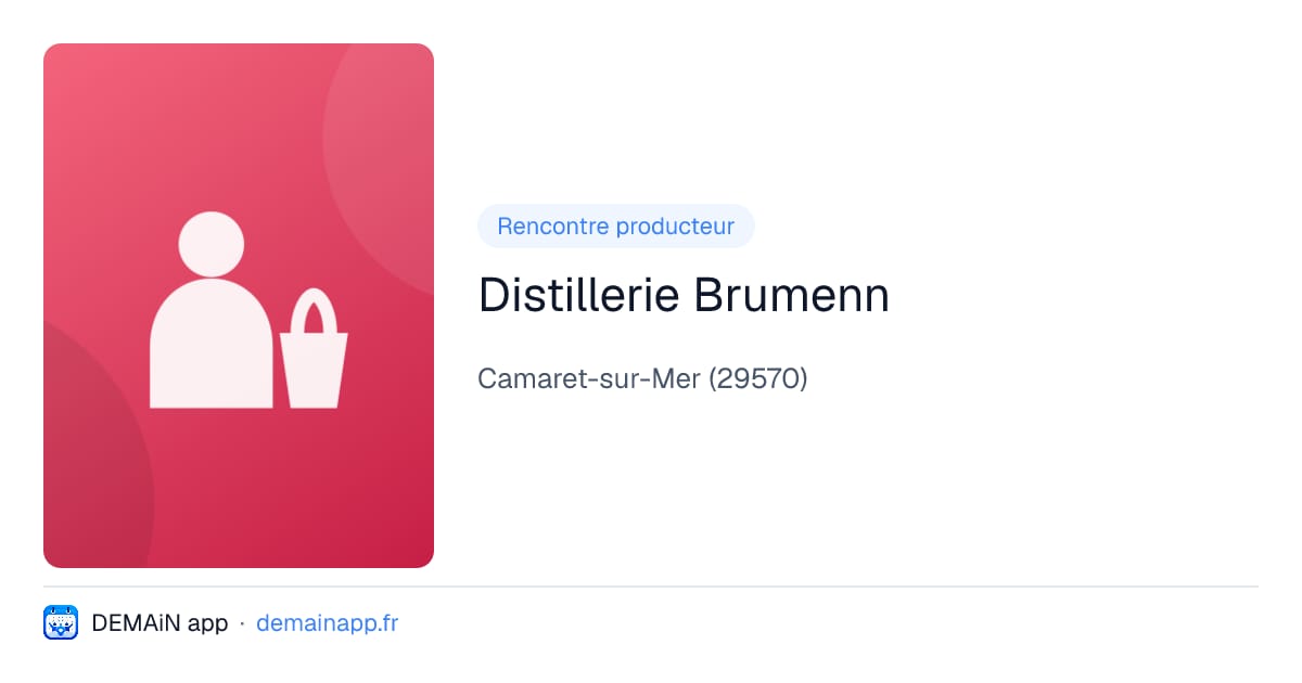 Distillerie Brumenn — Camaret-sur-Mer