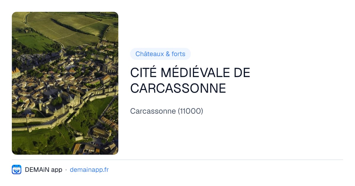 CITÉ MÉDIÉVALE DE CARCASSONNE — Carcassonne