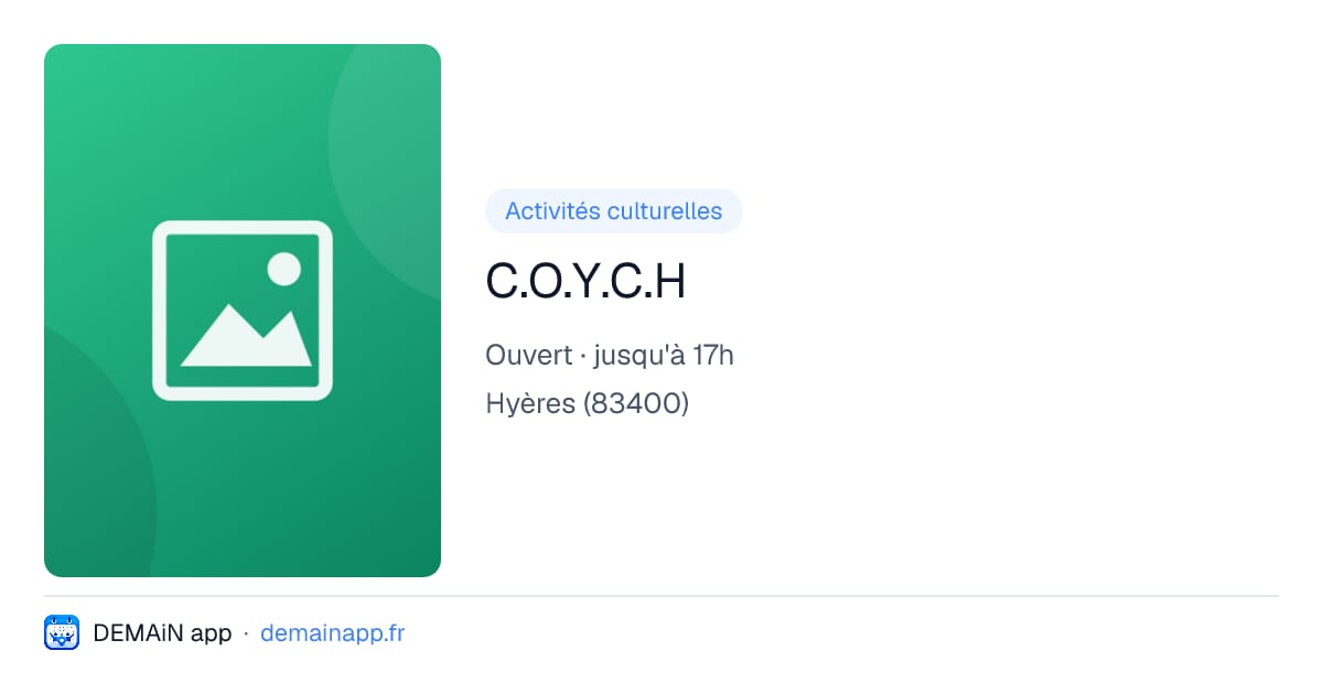 C.O.Y.C.H — Hyères