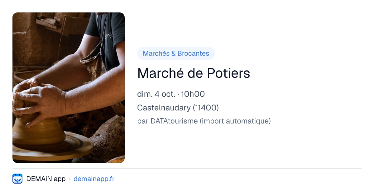 Marché de Potiers — Castelnaudary