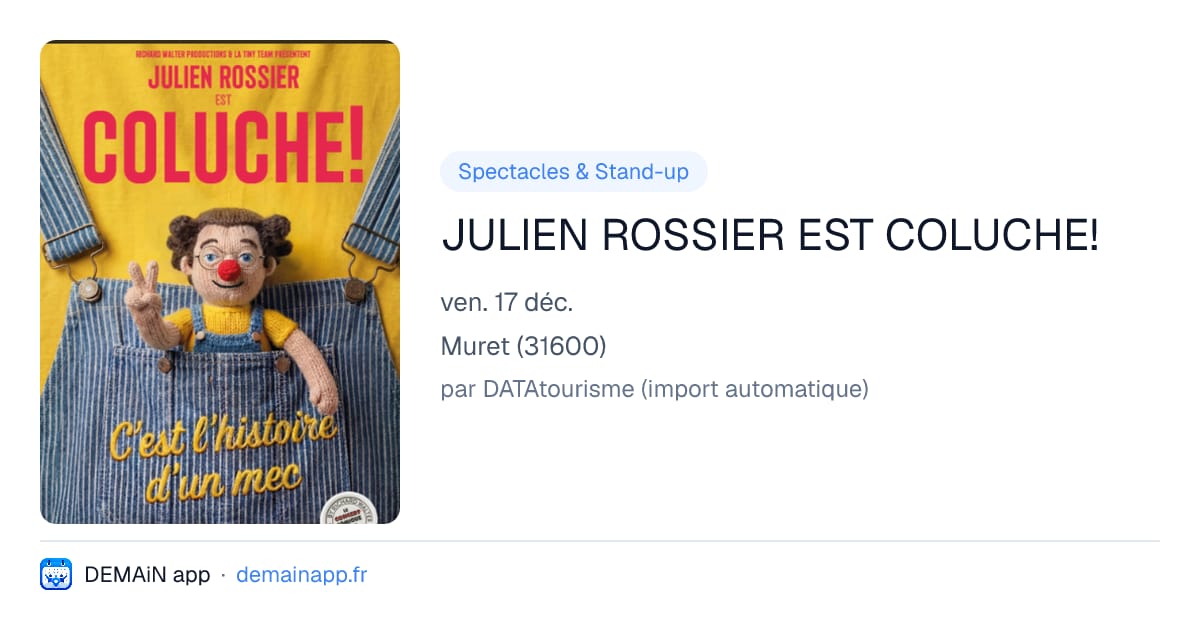 JULIEN ROSSIER EST COLUCHE! — Muret
