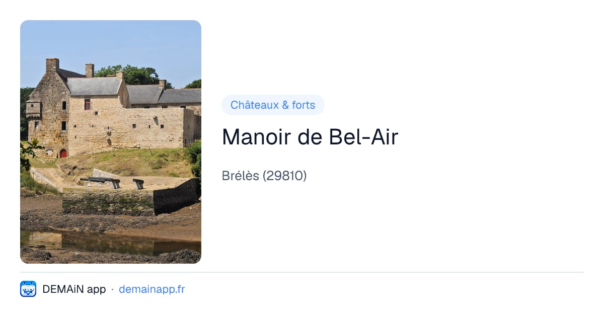 Manoir de Bel-Air — Brélès