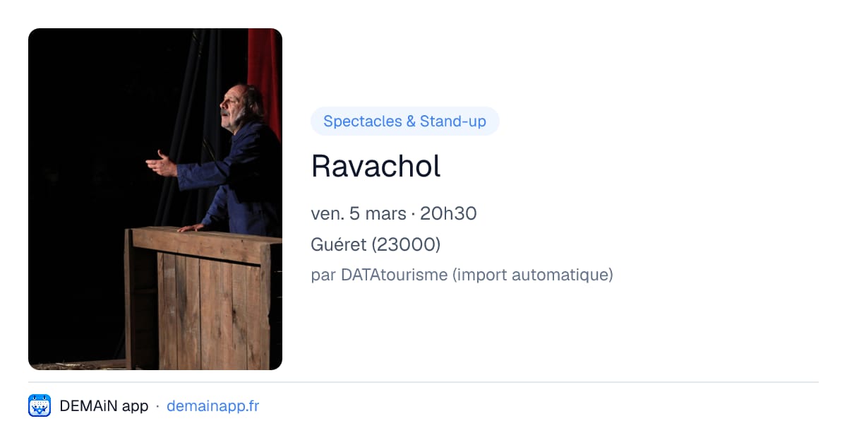 Ravachol — Guéret