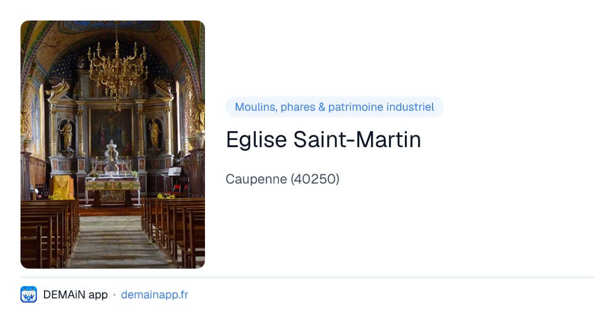 Eglise Saint-Martin — Caupenne