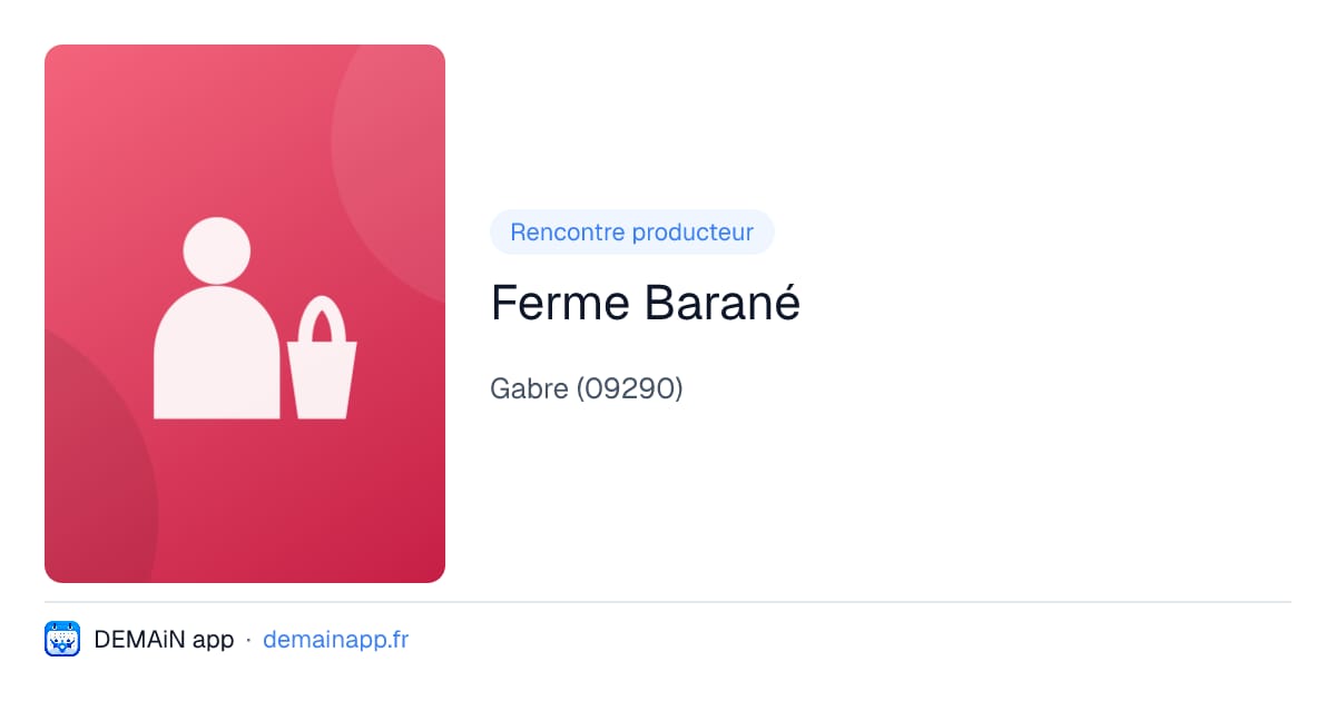 Ferme Barané — Gabre