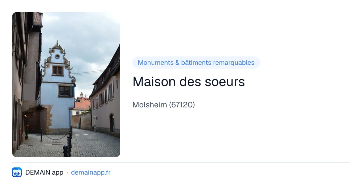 Maison des soeurs — Molsheim