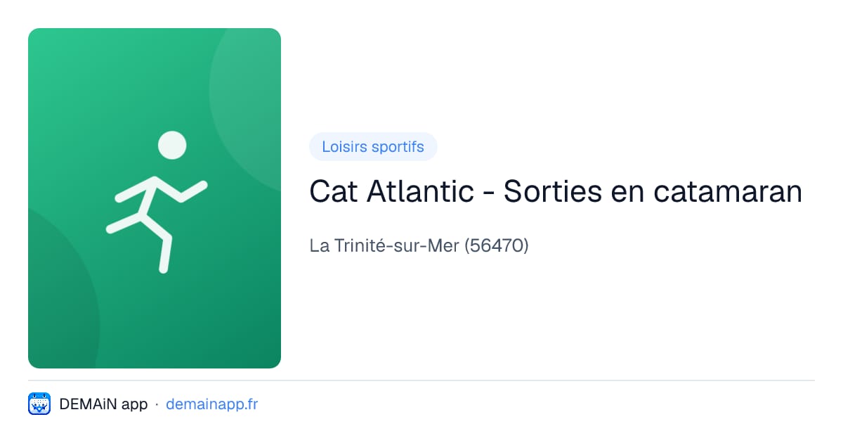 Cat Atlantic - Sorties en catamaran — La Trinité-sur-Mer