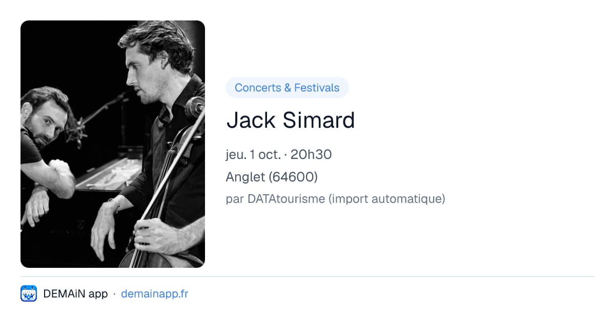 Jack Simard — Anglet