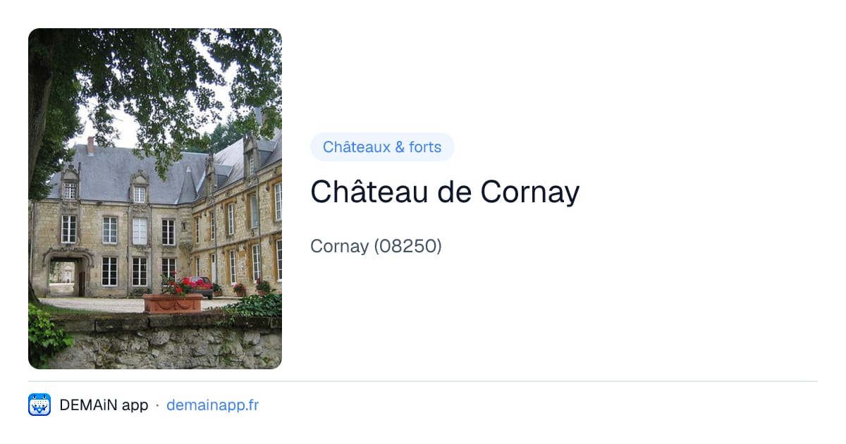Château de Cornay — Cornay