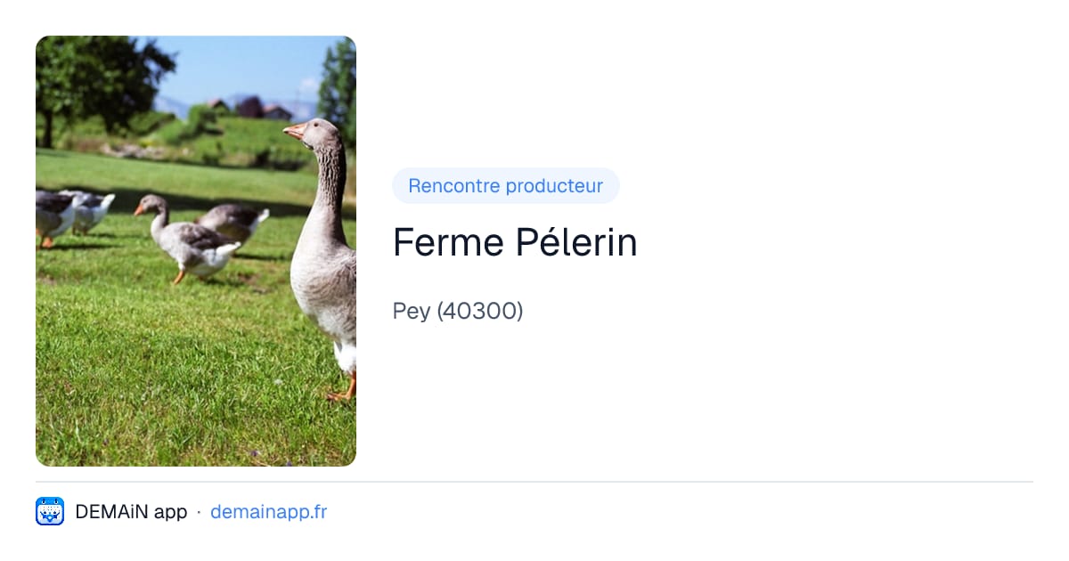 Ferme Pélerin — Pey