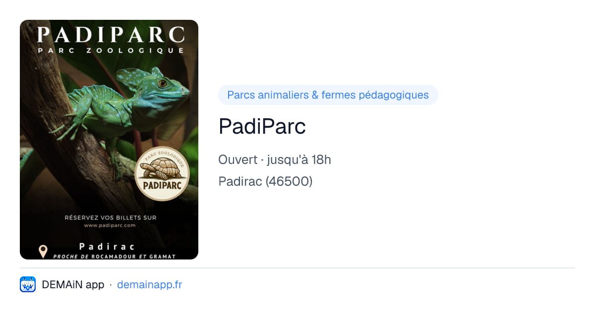 PadiParc — Padirac