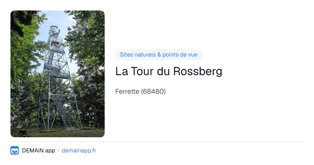 La Tour du Rossberg — Ferrette
