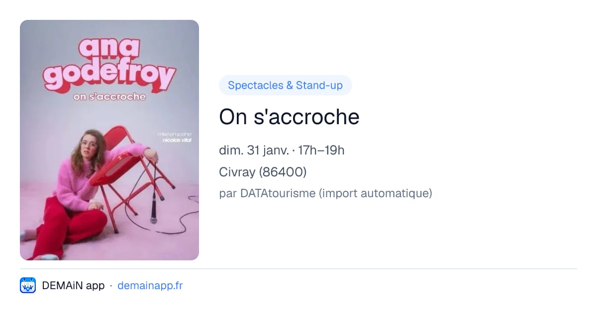 On s'accroche — Civray