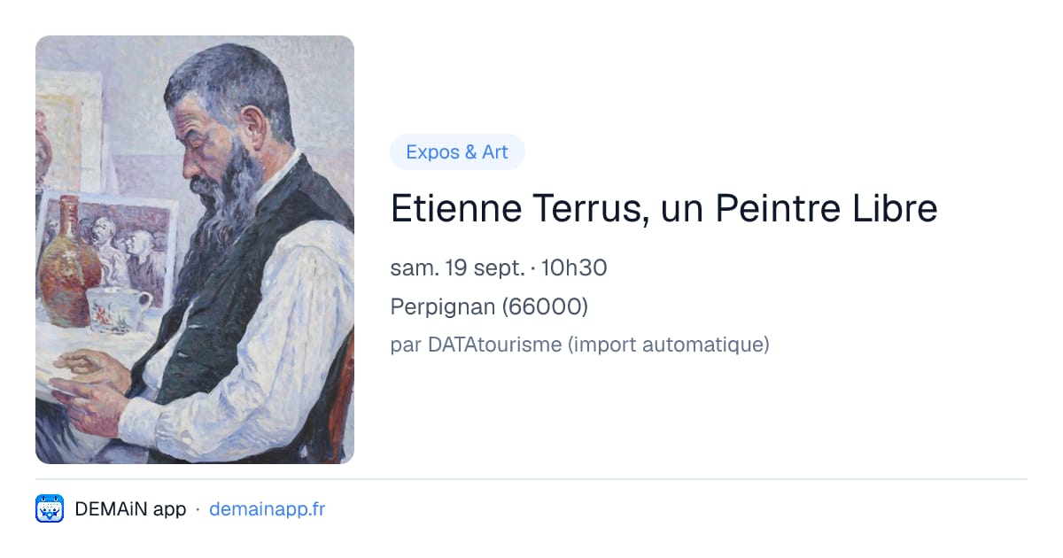 Etienne Terrus, un Peintre Libre — Perpignan