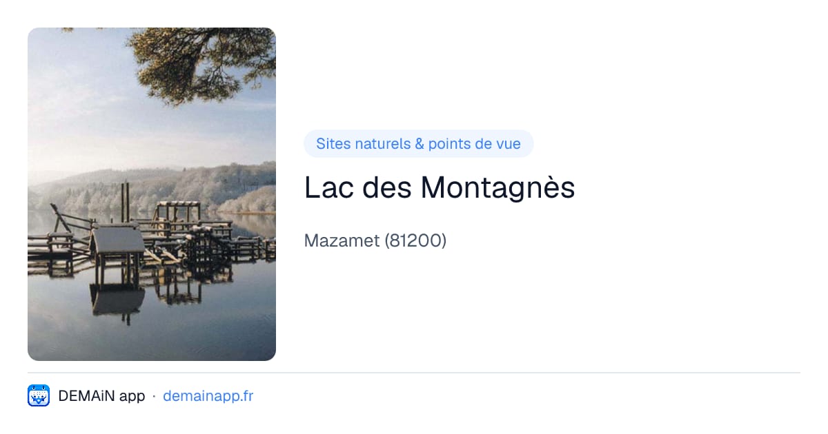 Lac des Montagnès — Mazamet