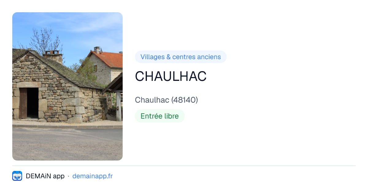 CHAULHAC — Chaulhac